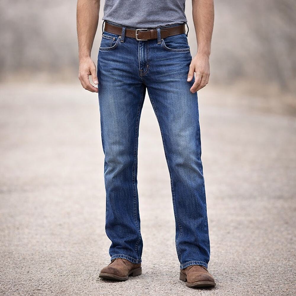 Wrangler 20X Style 44 Slim Straight Jeans Men’s 31x32 Stretch Denim